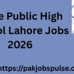 Pride Public High School Lahore Jobs 2026